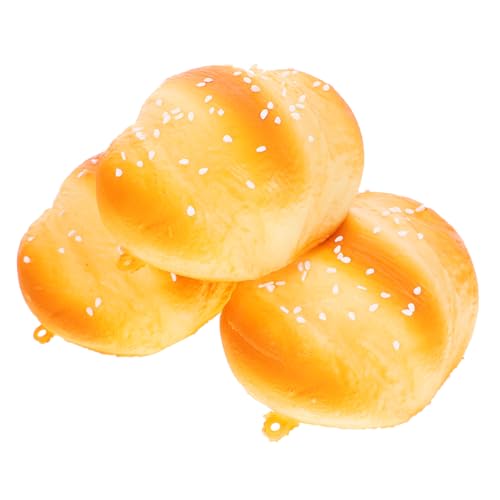 HANABASS 3Stücke Teiliges Künstliches Brot Realistische Simulation für Backwarenverzierung Fotografie Dekoration und Kinderzubehör Hochwertiges PU Material für Authentisches Gefühl HANABASS 3Stücke Teiliges Künstliches Brot Realistische Simulation für Backwarenverzierung Fotografie Dekoration und Kinderzubehör Hochwertiges PU Material für Authentisches Gefühl von HANABASS