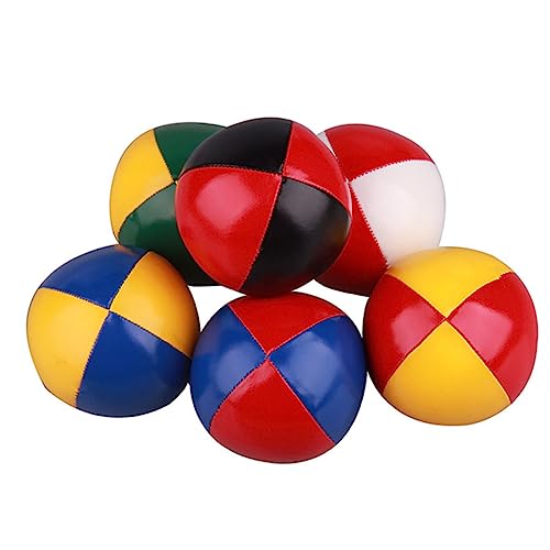 HANABASS 3Stücke Teiliges PU Jonglierbälle für Interaktive Spielzeuge für Draußen Akrobatik Bälle Leicht und Langlebig für Anfänger und Profis im Freien von HANABASS