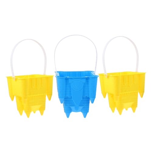 HANABASS 3Stücke Teiliges Sandspielzeug für Sandspeicher Eimer und Förmchen aus Hochwertigem Kunststoff für Strand und Sandkasten Spielspaß HANABASS 3Stücke Teiliges Sandspielzeug für Sandspeicher Eimer und Förmchen aus Hochwertigem Kunststoff für Strand und Sandkasten Spielspaß von HANABASS