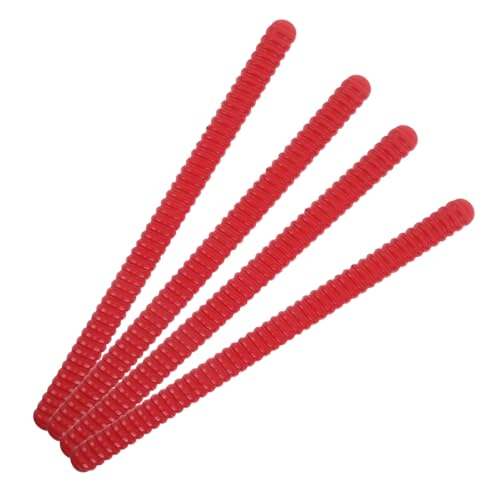 HANABASS 4 . Teiliges Holz Rhythmus-Sticks für Spiralförmige Percussion Instrumente aus Robustem Holz Sicher mit Glatter Oberfläche Fördert Motorik und Musikalisches Lernen im von HANABASS