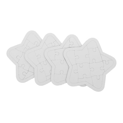 HANABASS 4 Blätter Leere Puzzles zum Bemalen Blanko Puzzleteile DIY Graffiti Kreativspielzeug für Kreativität und Fantasie HANABASS 4 Blätter Leere Puzzles zum Bemalen Blanko Puzzleteile DIY Graffiti Kreativspielzeug für Kreativität und Fantasie von HANABASS