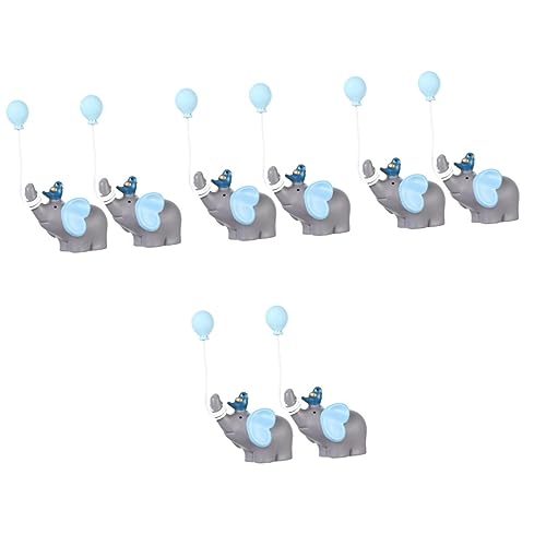 HANABASS 4 Sätze Figuren Harz Tierfiguren Für Kuchendekoration Und Tischdeko Für Geburtstagsfeiern Partys Und Besondere Anlässe Blaues Design 2 Stücke * 4 HANABASS 4 Sätze Figuren Harz Tierfiguren Für Kuchendekoration Und Tischdeko Für Geburtstagsfeiern Partys Und Besondere Anlässe Blaues Design 2 Stücke * 4 von HANABASS