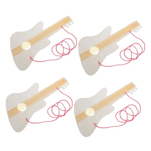 HANABASS 4 Sätze Leere Holzgitarre Bastelset Gitarrenmalerei Für Unvollendete, Unlackierte Gitarre DIY-holzgitarre Bauen Gitarren Für DIY Unlackierte Holzgitarre Hölzern Beige HANABASS 4 Sätze Leere Holzgitarre Bastelset Gitarrenmalerei Für Unvollendete, Unlackierte Gitarre DIY-holzgitarre Bauen Gitarren Für DIY Unlackierte Holzgitarre Hölzern Beige von HANABASS