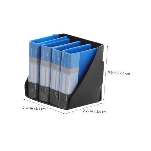 HANABASS 4 Sätze Miniatur Puppenhaus Aktenordner Realistische Büro-Accessoires Mini Dokumenten-Organizer Farbig für Puppenmöbel Zubehör HANABASS 4 Sätze Miniatur Puppenhaus Aktenordner Realistische Büro-Accessoires Mini Dokumenten-Organizer Farbig für Puppenmöbel Zubehör von HANABASS