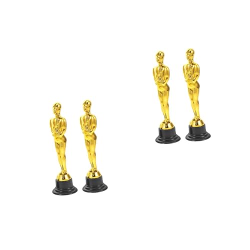 HANABASS 4 Stck. Kleine Mini Trophäen aus Glänzendem Kunststoff Realistische Kleine Pokale für Belohnung bei Sportwettbewerben Partygiveaways und Dekoration HANABASS 4 Stck. Kleine Mini Trophäen aus Glänzendem Kunststoff Realistische Kleine Pokale für Belohnung bei Sportwettbewerben Partygiveaways und Dekoration von HANABASS