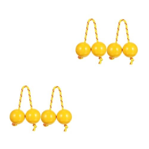 HANABASS 4 Stck. Rhythmische Eiershaker Tragbare Percussion Handinstrumente aus Kunststoff Sicher für Vielseitig als Shaker und Schlaginstrument Fördert Rhythmus und Motorische Fähigkeiten von HANABASS