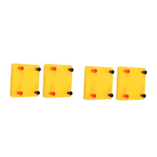 HANABASS 4 Stck. Teiliges Mini Elektronik für Kindgerechtes Schaltkreis Experimentierkit für Grundschüler Pädagogisches Wissenschaftsspielzeug zur Einfachen Vermittlung Elektrischer von HANABASS