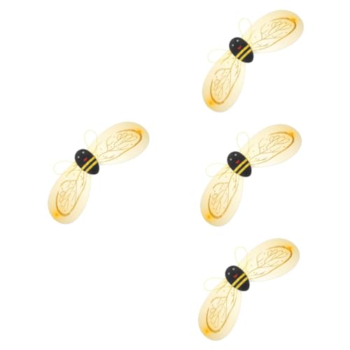 HANABASS 4 Stück Bienenflügel Kostüm Flügel Dekoratives Party Accessoire für Mädchen als Fotorequisite für Karneval Bühnenauftritte Festliche Verkleidungen HANABASS 4 Stück Bienenflügel Kostüm Flügel Dekoratives Party Accessoire für Mädchen als Fotorequisite für Karneval Bühnenauftritte Festliche Verkleidungen von HANABASS