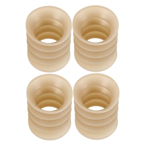 HANABASS 4 Stück Bruchschallgeber knifflige Requisite Gimmick-Stütze zum Knacken des Halses Halloween -Party -Requisite Knochencracker -Streich realistisches Knackgeräusch Plastik Beige von HANABASS