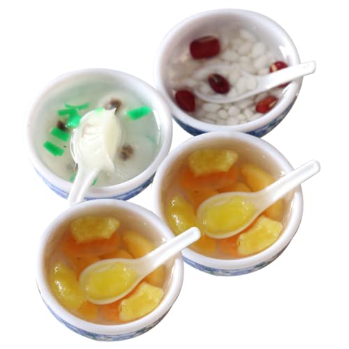 HANABASS 4 Stück Chinesische Dessertdekoration Miniatur-Rollenspiel Dessert-Modell Kleiner Nachtisch Mini- - Mini Spiel Essen Dekorationszubehör für Puppenhäuser Mini-Essen Harz HANABASS 4 Stück Chinesische Dessertdekoration Miniatur-Rollenspiel Dessert-Modell Kleiner Nachtisch Mini- - Mini Spiel Essen Dekorationszubehör für Puppenhäuser Mini-Essen Harz von HANABASS