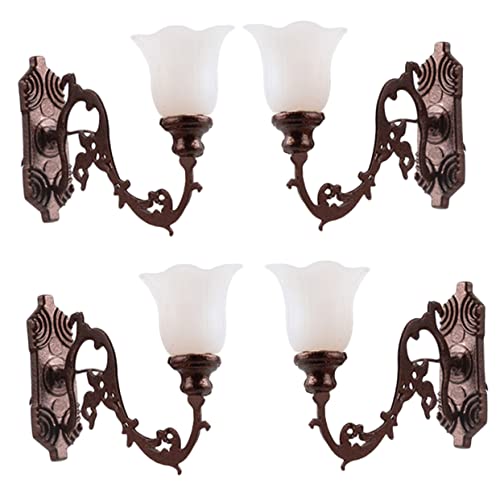 HANABASS 4 Stück Dekorative Lampe Aus Moos Miniaturwandlicht Wandlampe Simulation Mini-Lampe Klein Mini Dollhouse Light Sconce Puppenhaus Winziges Wandleuchten Modell Lampe Abs HANABASS 4 Stück Dekorative Lampe Aus Moos Miniaturwandlicht Wandlampe Simulation Mini-Lampe Klein Mini Dollhouse Light Sconce Puppenhaus Winziges Wandleuchten Modell Lampe Abs von HANABASS