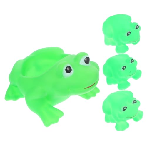 HANABASS 4 Stück Frosch für Babybadewanne Lustige und Flexible Schwimmspielzeuge Vinyl für Badespielzeug für Endlosen Spaß und Lernen HANABASS 4 Stück Frosch für Babybadewanne Lustige und Flexible Schwimmspielzeuge Vinyl für Badespielzeug für Endlosen Spaß und Lernen von HANABASS