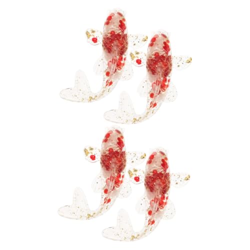 HANABASS 4 Stück Kristall Koi Ornamente Karpfen Dekoration Fisch Ornamente Aquarium Rosa Tropisch Hängender Für Dekoration Tischfigur Kleine Mini Verse Fische HANABASS 4 Stück Kristall Koi Ornamente Karpfen Dekoration Fisch Ornamente Aquarium Rosa Tropisch Hängender Für Dekoration Tischfigur Kleine Mini Verse Fische von HANABASS