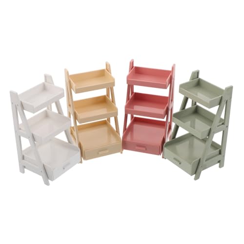 HANABASS 4 Stück Maßstab Mini Bonsai Display Regal für DIY Bastelprojekte und Kleine Räume HANABASS 4 Stück Maßstab Mini Bonsai Display Regal für DIY Bastelprojekte und Kleine Räume von HANABASS