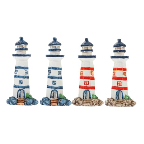 HANABASS 4 Stück Mini -Leuchtturmmodell kleine Leuchtturm-Repliken Miniature Beacon Replik Kompakte Leuchtturmmodelle Miniatur -Leuchtturmmodelle Miniatur Leuchtfeuer Mini-Leuchtturm Harz HANABASS 4 Stück Mini -Leuchtturmmodell kleine Leuchtturm-Repliken Miniature Beacon Replik Kompakte Leuchtturmmodelle Miniatur -Leuchtturmmodelle Miniatur Leuchtfeuer Mini-Leuchtturm Harz von HANABASS