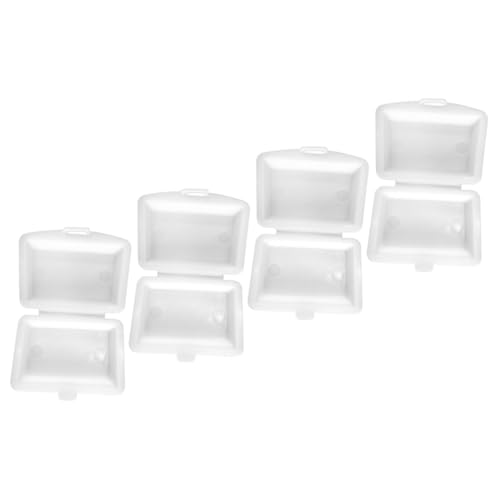 HANABASS 4 Stück Mini -Lunchbox -Modell Essen Puppe Lunch-Box Miniatur -Dinge Miniaturhauszubehör Szenenzubehör Mini House Decor Minature Dinge Miniatur -stütze Plastik Weiß HANABASS 4 Stück Mini -Lunchbox -Modell Essen Puppe Lunch-Box Miniatur -Dinge Miniaturhauszubehör Szenenzubehör Mini House Decor Minature Dinge Miniatur -stütze Plastik Weiß von HANABASS