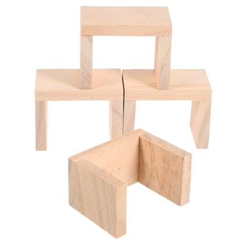 HANABASS 4 Stück Mini -stuhlmodell Stiefstuhl Wohnkultur Mini Möbel Wohnzimmerdekor Schreibtischstuhl Möbelverzierung Kleiner Hocker Miniatur-hockermodell Mini-hocker- Möbelmodell Holz HANABASS 4 Stück Mini -stuhlmodell Stiefstuhl Wohnkultur Mini Möbel Wohnzimmerdekor Schreibtischstuhl Möbelverzierung Kleiner Hocker Miniatur-hockermodell Mini-hocker- Möbelmodell Holz von HANABASS