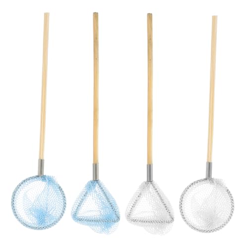 HANABASS 4 Stück Modellschmuck Fisch Mini Puppe Netze kleine Hausrequisiten Kleines für Fangnetz Legierung HANABASS 4 Stück Modellschmuck Fisch Mini Puppe Netze kleine Hausrequisiten Kleines für Fangnetz Legierung von HANABASS