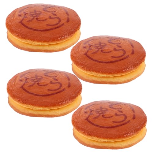 HANABASS 4 Stück Realistische Desserts für Küchen Dekoration und Fotografie Leichtes für Kreative Lernaktivitäten von HANABASS