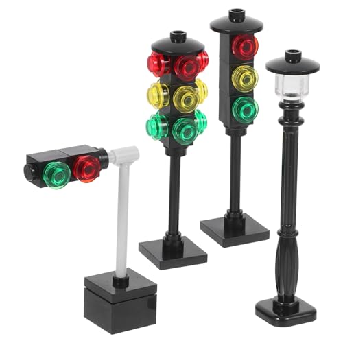 HANABASS 4 Stück Signallichtschild- Ampelmodell für Ampelspielzeug für Kleinkinder Ampel-Spielset Ampel rot grün gelb Verkehrssignalspielzeug für Kleinkinder Abs Schwarz HANABASS 4 Stück Signallichtschild- Ampelmodell für Ampelspielzeug für Kleinkinder Ampel-Spielset Ampel rot grün gelb Verkehrssignalspielzeug für Kleinkinder Abs Schwarz von HANABASS