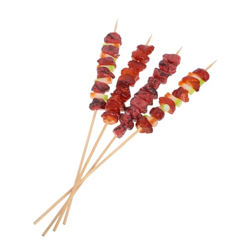 HANABASS 4 Stück Simulation Grillspieße Gefälschte Lebensmittel Realistische Küchennahrung Küchennahrungsspielzeug Grillspieße Spiellebensmittel Kochen Küchenspielzeug Lebensechte HANABASS 4 Stück Simulation Grillspieße Gefälschte Lebensmittel Realistische Küchennahrung Küchennahrungsspielzeug Grillspieße Spiellebensmittel Kochen Küchenspielzeug Lebensechte von HANABASS