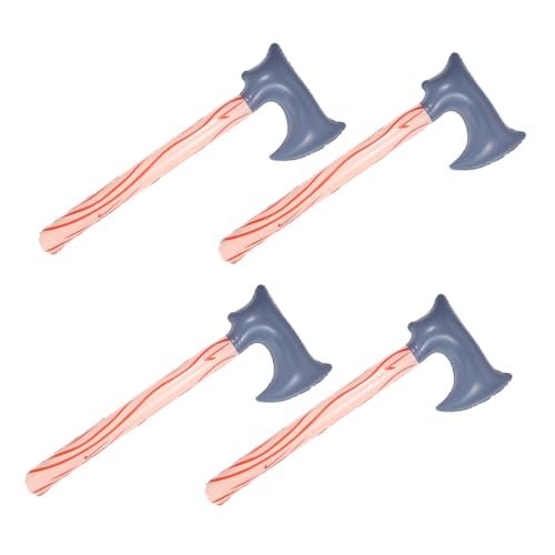 HANABASS 4 Stück Teiliges Aufblasbares Wildmann Axt aus PVC Realistisch Gestaltete Cosplay Werkzeuge und Party Requisiten für Karneval Bühnenauftritte und Festliche Feiern HANABASS 4 Stück Teiliges Aufblasbares Wildmann Axt aus PVC Realistisch Gestaltete Cosplay Werkzeuge und Party Requisiten für Karneval Bühnenauftritte und Festliche Feiern von HANABASS
