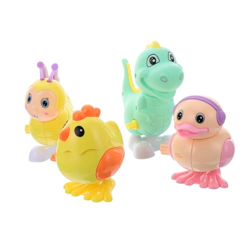 HANABASS 4 Stück Teiliges Aufziehspielzeug Tierfiguren Bunte Modelle Umweltfreundlich Leicht Tragbar für Drinnen Draußen Spielspaß und Dekoration Zufällige Farbe Zufällige Farbe HANABASS 4 Stück Teiliges Aufziehspielzeug Tierfiguren Bunte Modelle Umweltfreundlich Leicht Tragbar für Drinnen Draußen Spielspaß und Dekoration Zufällige Farbe Zufällige Farbe von HANABASS