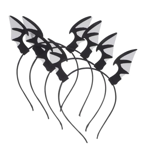 HANABASS 4 Stück Teiliges Halloween Stirnband Leichte Fledermaus Flügel Haarreif für Frauen und Komfortables Kostüm Haarband für Halloween Party Vielseitiges Detailliertes Festzubehör HANABASS 4 Stück Teiliges Halloween Stirnband Leichte Fledermaus Flügel Haarreif für Frauen und Komfortables Kostüm Haarband für Halloween Party Vielseitiges Detailliertes Festzubehör von HANABASS