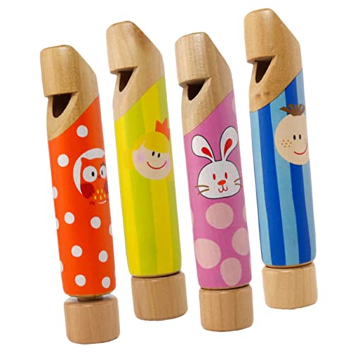 HANABASS 4 Stück Teiliges Holz Slide Whistle Musikinstrumente Robustes Holzspielzeug mit Einzigartigem Pädagogisch Einfach für Musikalische Früherziehung und Unterhaltung HANABASS 4 Stück Teiliges Holz Slide Whistle Musikinstrumente Robustes Holzspielzeug mit Einzigartigem Pädagogisch Einfach für Musikalische Früherziehung und Unterhaltung von HANABASS