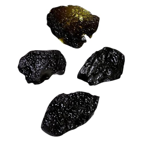 HANABASS 4 Stück Teiliges Meteoriten Echt Schwarzer Meteorit Dekoratives Lehrproben Wissenschaftsunterricht und Kreative Bildung HANABASS 4 Stück Teiliges Meteoriten Echt Schwarzer Meteorit Dekoratives Lehrproben Wissenschaftsunterricht und Kreative Bildung von HANABASS