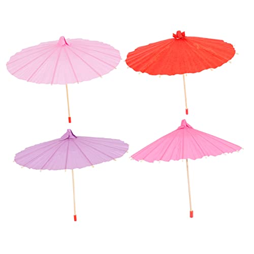 HANABASS 4 Stück Teiliges Miniatur Bambus Papier Regenschirm Bunte DIY handmalerei Accessoires Leichte Kindergarten deko Kreative Bastelspielzeuge für Mini szenen HANABASS 4 Stück Teiliges Miniatur Bambus Papier Regenschirm Bunte DIY handmalerei Accessoires Leichte Kindergarten deko Kreative Bastelspielzeuge für Mini szenen von HANABASS