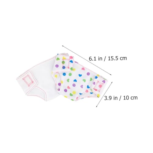 HANABASS 4 Stück Teiliges Puppenbekleidungsset Windeln aus Waschbarem mit Verstellbarem Verschluss Wiederverwendbar Passend für Puppen Zubehör für Kindgerechtes Rollenspiel HANABASS 4 Stück Teiliges Puppenbekleidungsset Windeln aus Waschbarem mit Verstellbarem Verschluss Wiederverwendbar Passend für Puppen Zubehör für Kindgerechtes Rollenspiel von HANABASS