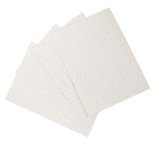 HANABASS 4 Stück Teiliges Sublimationspuzzle aus Holz Hitzebeständige Blanko Puzzles für DIY Heat Transfer Stabile Bemalbare Jigsaw Puzzles für Kreative Fotodrucke und HANABASS 4 Stück Teiliges Sublimationspuzzle aus Holz Hitzebeständige Blanko Puzzles für DIY Heat Transfer Stabile Bemalbare Jigsaw Puzzles für Kreative Fotodrucke und von HANABASS