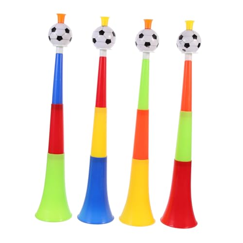 HANABASS 4 Stück Teleskopisches Fußballhorn Hupe für Sportveranstaltungen Trompetenfußball Fußballhörner Krachmacher für Sportveranstaltungen Fußballspiel Trompete Plastik Zufällige Farbe HANABASS 4 Stück Teleskopisches Fußballhorn Hupe für Sportveranstaltungen Trompetenfußball Fußballhörner Krachmacher für Sportveranstaltungen Fußballspiel Trompete Plastik Zufällige Farbe von HANABASS