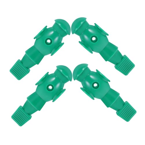 HANABASS 4 Stück Tischfußballspieler Tischfußball Figuren Fußballspieler Puppen Erwachsene Tischkicker Männer Teile Schreibtisch-Fußballspiel Kickerfiguren komplettes Team Umweltharz Green HANABASS 4 Stück Tischfußballspieler Tischfußball Figuren Fußballspieler Puppen Erwachsene Tischkicker Männer Teile Schreibtisch-Fußballspiel Kickerfiguren komplettes Team Umweltharz Green von HANABASS