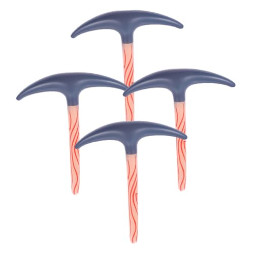 HANABASS 4 Stück Tricky Toys Spitzhacke Jungen Aufblasbare Spitzhacke Requisite Spaß Streich Aufblasbare Spitzhacke Riesige Aufblasbare Spitzhacke Fahrt Aufblasbares von HANABASS