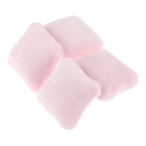HANABASS 4 Stück Zubehör Für Puppenhäuser Puppenhauskissen Mini Modern Süßes Zimmerdekor Dekorative Kissen Kompaktes Gefälschtes Kissen Kleines Sofakissen Kissen-Modell Flanell Rosa HANABASS 4 Stück Zubehör Für Puppenhäuser Puppenhauskissen Mini Modern Süßes Zimmerdekor Dekorative Kissen Kompaktes Gefälschtes Kissen Kleines Sofakissen Kissen-Modell Flanell Rosa von HANABASS