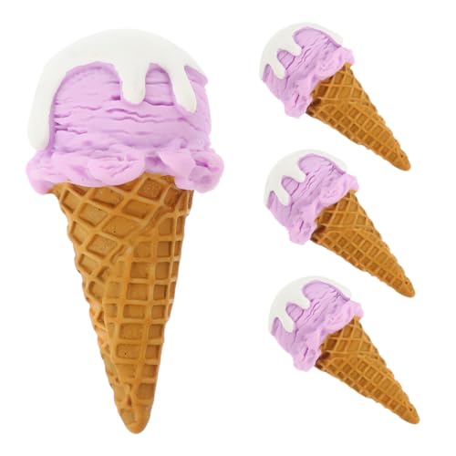 HANABASS 4 Stücke Eismodell deko künstliche Eiscreme-Requisiten Dessert-Display-Modelle Simulation Essen Dessert Eiscreme-Verzierungen realistisches Spielfutter Eiscrememodell Harz HANABASS 4 Stücke Eismodell deko künstliche Eiscreme-Requisiten Dessert-Display-Modelle Simulation Essen Dessert Eiscreme-Verzierungen realistisches Spielfutter Eiscrememodell Harz von HANABASS