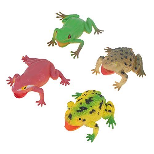 HANABASS 4 Stücke knifflige Requisite für kinderspielzeug Funny Toys Toys Plastikspielzeug schreiender Frosch klingendes Quetschspielzeug HANABASS 4 Stücke knifflige Requisite für kinderspielzeug Funny Toys Toys Plastikspielzeug schreiender Frosch klingendes Quetschspielzeug von HANABASS