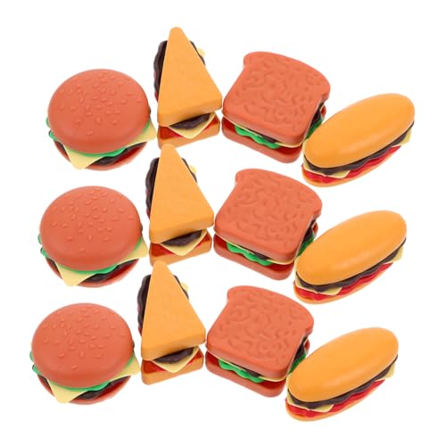 HANABASS 40 Stück Teiliges Miniatur-spielessen mit Realistischen Hamburgern Sandwiches Hot Dogs und Toast DIY Bastelset für Fördert Kreativität und Rollenspiele Detailgetreue Food-Modelle HANABASS 40 Stück Teiliges Miniatur-spielessen mit Realistischen Hamburgern Sandwiches Hot Dogs und Toast DIY Bastelset für Fördert Kreativität und Rollenspiele Detailgetreue Food-Modelle von HANABASS