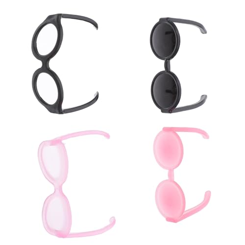 HANABASS 40 Stück Zubehör für Puppenbrillen geformt Puppe Mini-Brille Brille für Puppe schnapsgläser Brillen für Puppen kleine Gläser für Puppen Plastik HANABASS 40 Stück Zubehör für Puppenbrillen geformt Puppe Mini-Brille Brille für Puppe schnapsgläser Brillen für Puppen kleine Gläser für Puppen Plastik von HANABASS