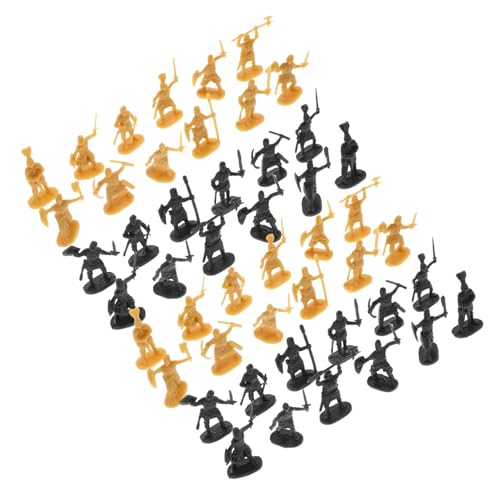 HANABASS 400 Stück Mittelalterliche Ritterfiguren Spielset aus Robustem Kunststoff Inklusive Vielseitiger Accessoires für Interaktives Rollenspiel als Tortendeko und Kinderspielzeug HANABASS 400 Stück Mittelalterliche Ritterfiguren Spielset aus Robustem Kunststoff Inklusive Vielseitiger Accessoires für Interaktives Rollenspiel als Tortendeko und Kinderspielzeug von HANABASS