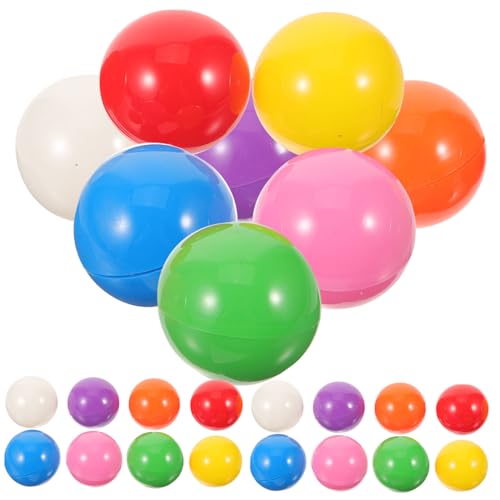 HANABASS 40Stücke Mini Lotteriebälle aus Kunststoff Spielkugeln für Tombola und Bingo Vielseitig Einsetzbar für Spiele und Überraschungen mit Öffentlichem Design zur Befüllung HANABASS 40Stücke Mini Lotteriebälle aus Kunststoff Spielkugeln für Tombola und Bingo Vielseitig Einsetzbar für Spiele und Überraschungen mit Öffentlichem Design zur Befüllung von HANABASS