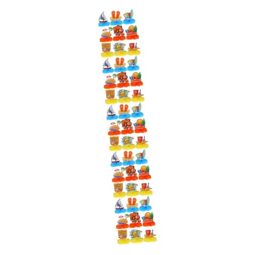 HANABASS 45 Stck. Teiliges Hawaii Party Dekoration Tropische Papier Honigwaben Vielseitige Tisch und Wanddeko Robuste Faltbare Papierornamente für Sommer Geburtstag Karneval und von HANABASS