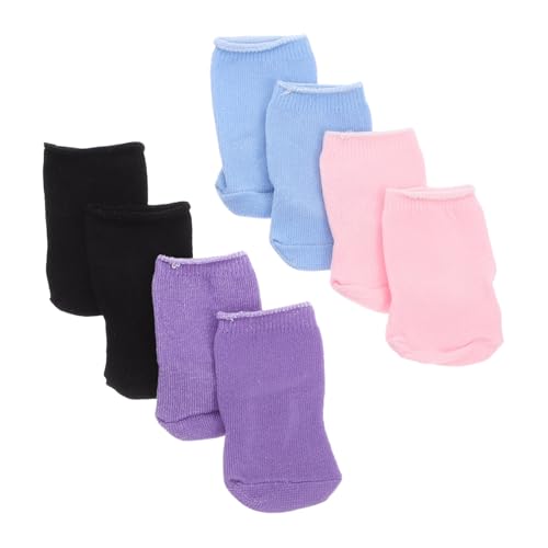 HANABASS 4Paare Puppensocken für DIY Anziehsachen Liebenswerte Accessoires für Puppen Mini Stoffsocken Farben Kreativität von Kindern HANABASS 4Paare Puppensocken für DIY Anziehsachen Liebenswerte Accessoires für Puppen Mini Stoffsocken Farben Kreativität von Kindern von HANABASS