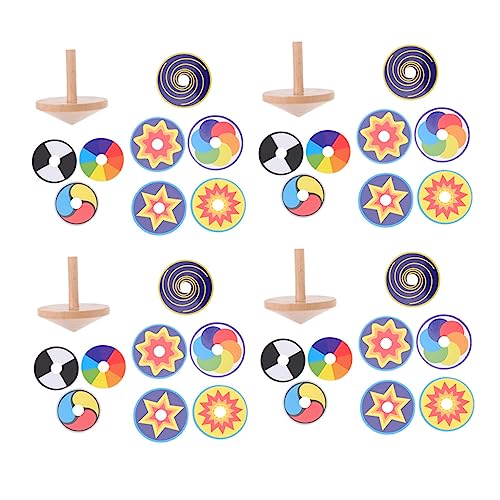 HANABASS 4Sätze Gyro für Farbenfrohes und Langlebiges Kreiselspielzeug zur Stressbewältigung im Freien für Kreative Spielmomente HANABASS 4Sätze Gyro für Farbenfrohes und Langlebiges Kreiselspielzeug zur Stressbewältigung im Freien für Kreative Spielmomente von HANABASS