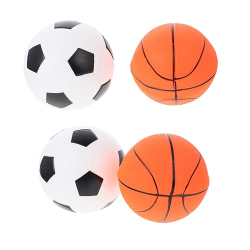 HANABASS 4Stücke Aufblasbare Bälle für Teiliges mit Fußball und Basketball aus Langlebigem für Drinnen und Draußen Fördert Aktives und Kreativität HANABASS 4Stücke Aufblasbare Bälle für Teiliges mit Fußball und Basketball aus Langlebigem für Drinnen und Draußen Fördert Aktives und Kreativität von HANABASS