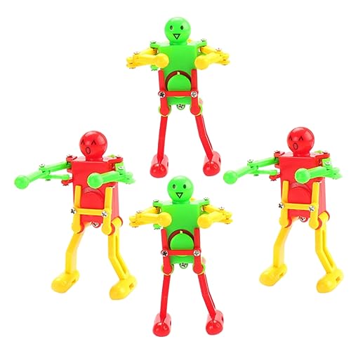 HANABASS 4Stücke Aufziehroboter für Tanzendes Roboterspielzeug Zufälligen Farben Perfektes für Jungen für Weihnachten und Geburtstagsfeiern HANABASS 4Stücke Aufziehroboter für Tanzendes Roboterspielzeug Zufälligen Farben Perfektes für Jungen für Weihnachten und Geburtstagsfeiern von HANABASS