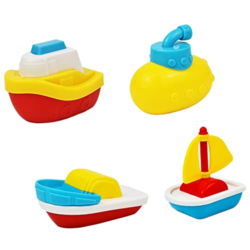 HANABASS 4Stücke Badespielzeug für Kleinkinder Wasserspielzeug Bootform für Badewanne Strand und Pool Farbenfrohes Duschspielzeug für Ab Jahr HANABASS 4Stücke Badespielzeug für Kleinkinder Wasserspielzeug Bootform für Badewanne Strand und Pool Farbenfrohes Duschspielzeug für Ab Jahr von HANABASS