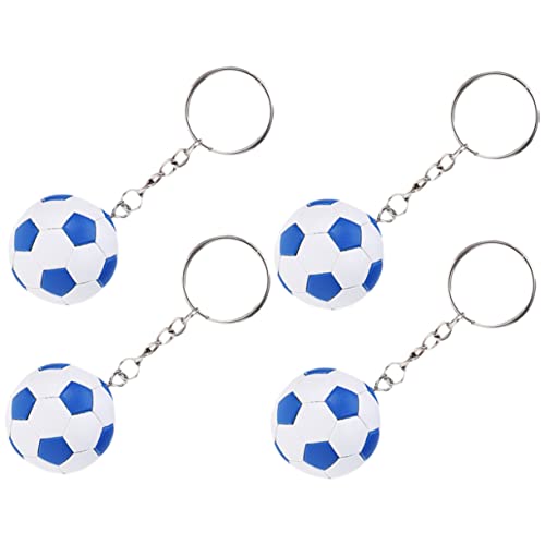 HANABASS 4Stücke Fußball Schlüsselanhänger Charmante Anhänger für Schlüsselbund Rucksack und Mitgebsel für Fußballfans und Spieler HANABASS 4Stücke Fußball Schlüsselanhänger Charmante Anhänger für Schlüsselbund Rucksack und Mitgebsel für Fußballfans und Spieler von HANABASS